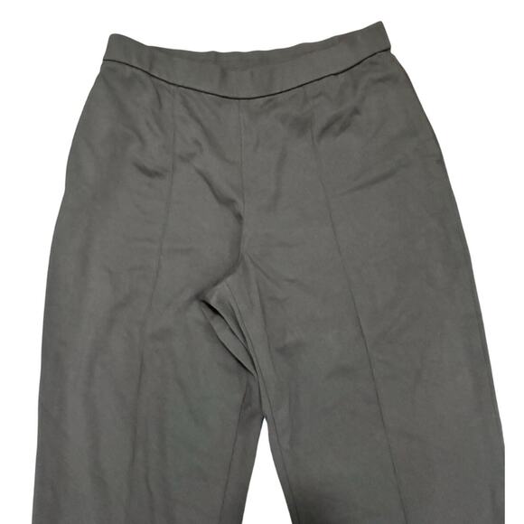 Uniqlo Gray Pull-On Straight Leg‎ Pants Size M Waist 30-31 Minimalist Workwear - Picture 2 of 7
